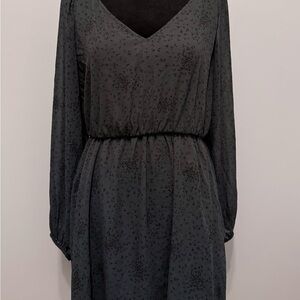 Elegant Green  Floral Dress Size Medium